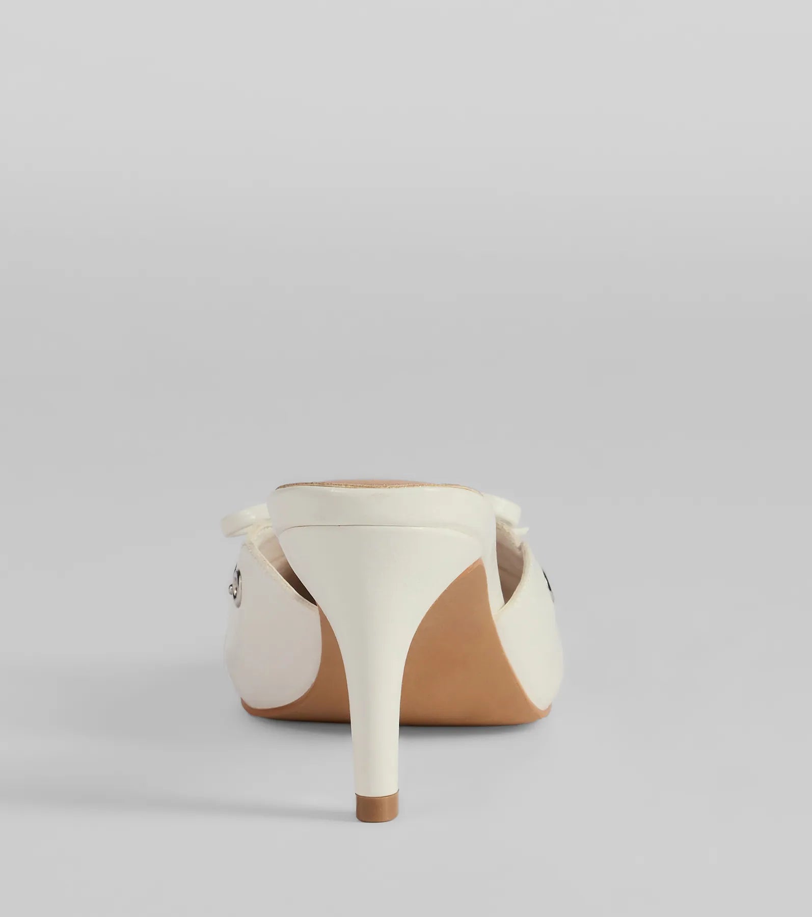 Sweetest Gift Closed Toe Bow Stiletto Pumps