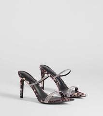 Wild Luxe Leopard And Rhinestone Stiletto Heels