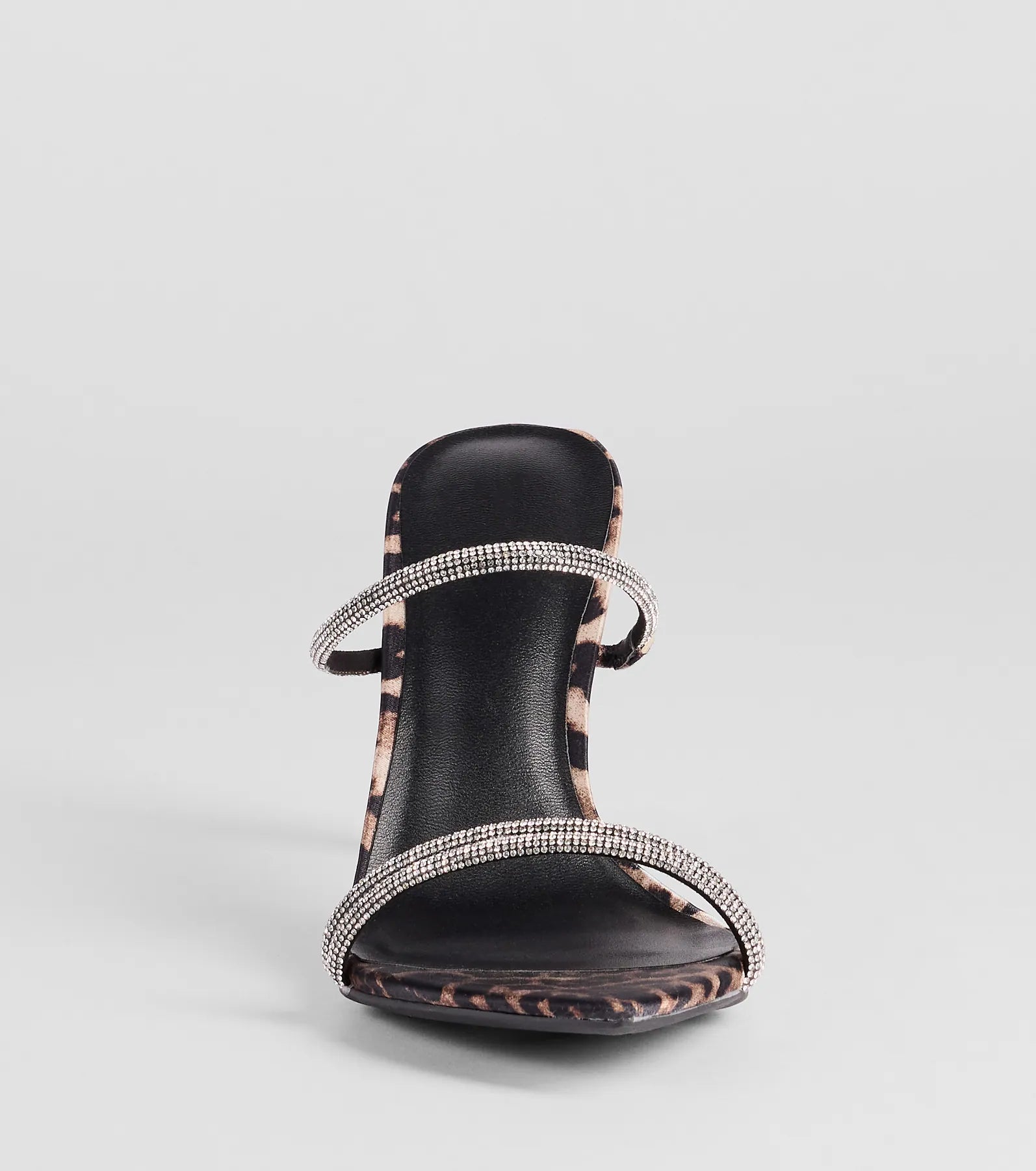 Wild Luxe Leopard And Rhinestone Stiletto Heels