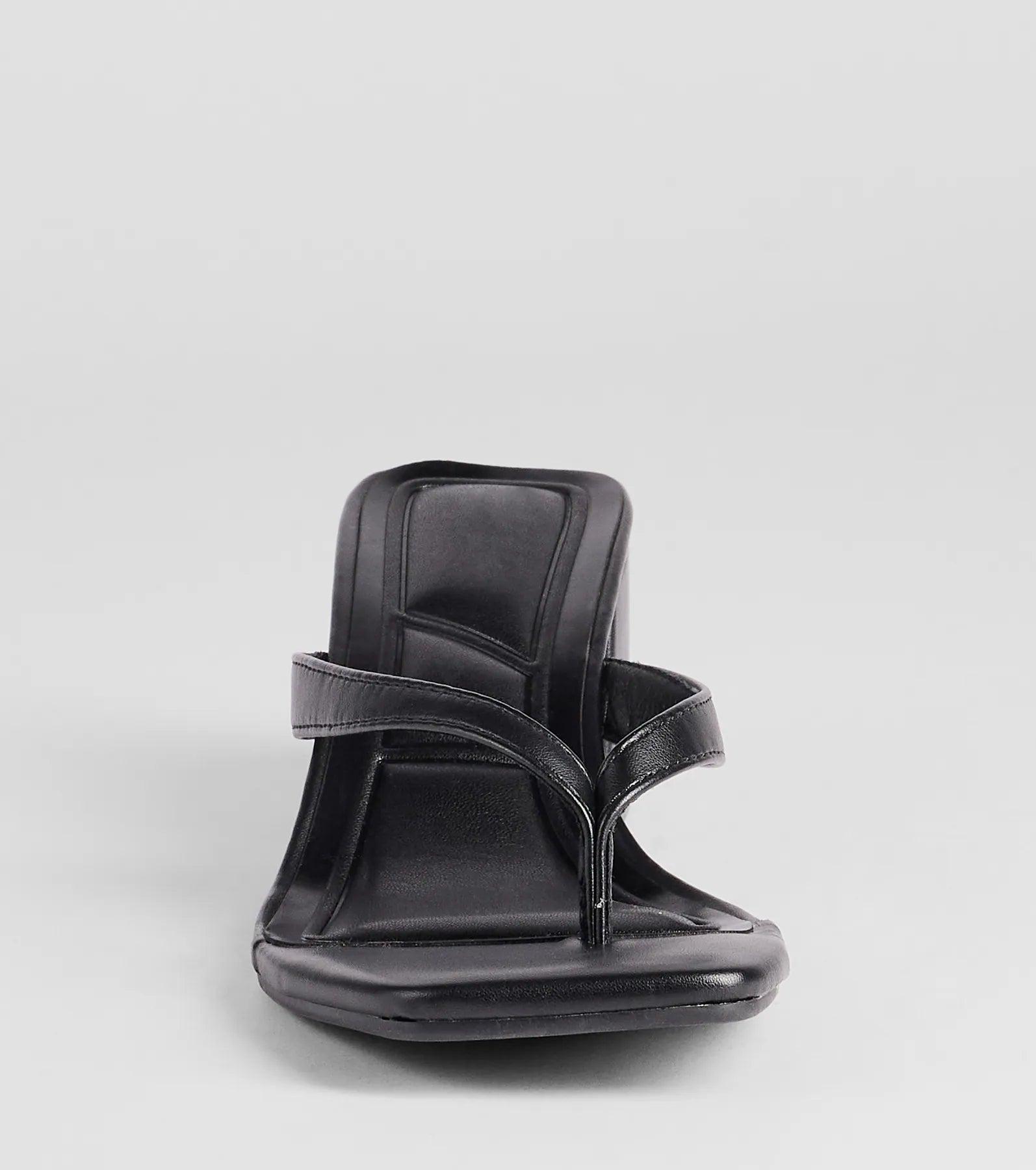 Elevated Chic Thong-Strap Mules