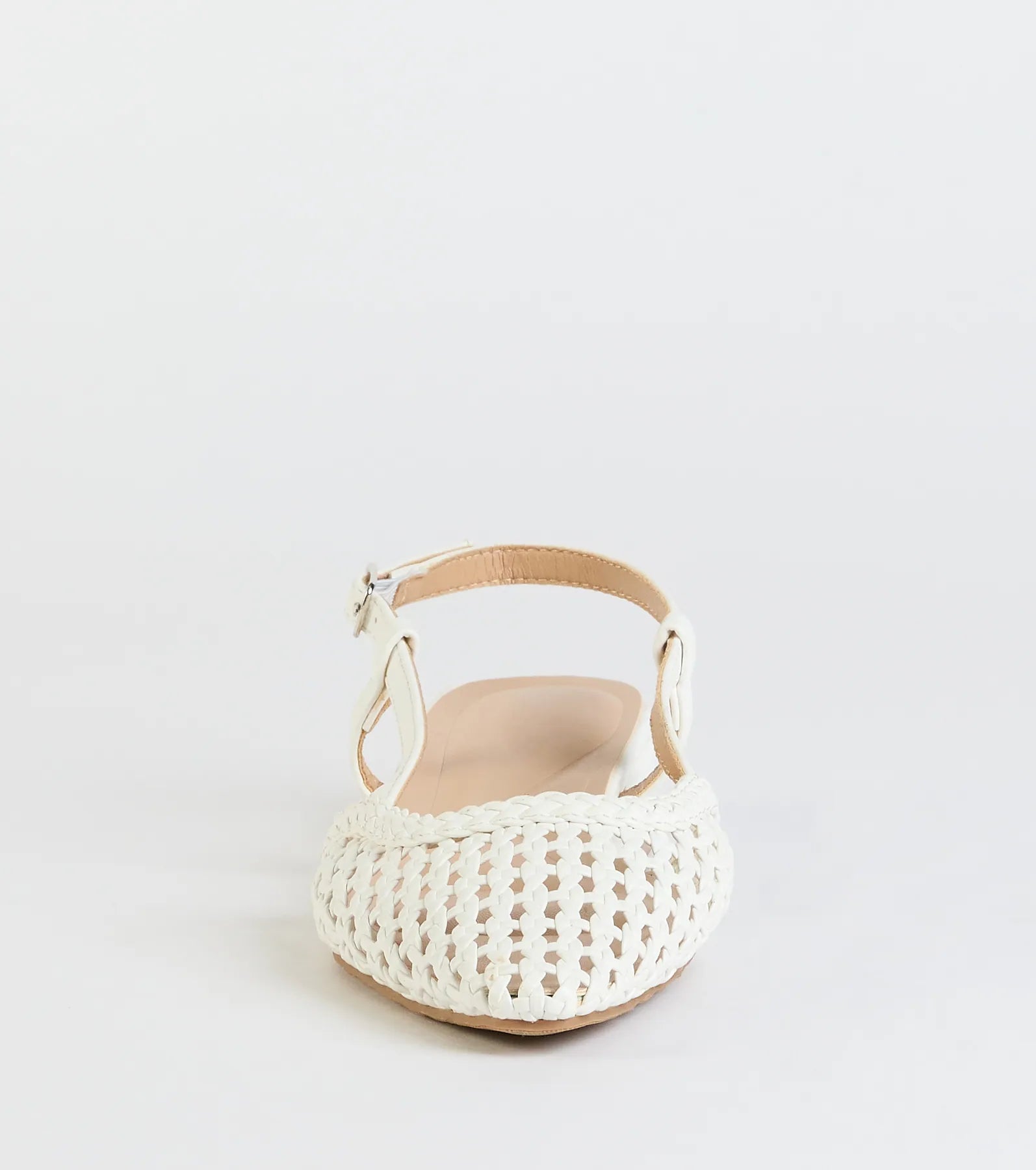 Feels Like Spring Braided Slingback Sandals