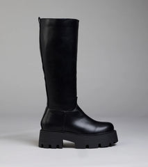 Edgy Essential Platform Lug Boots