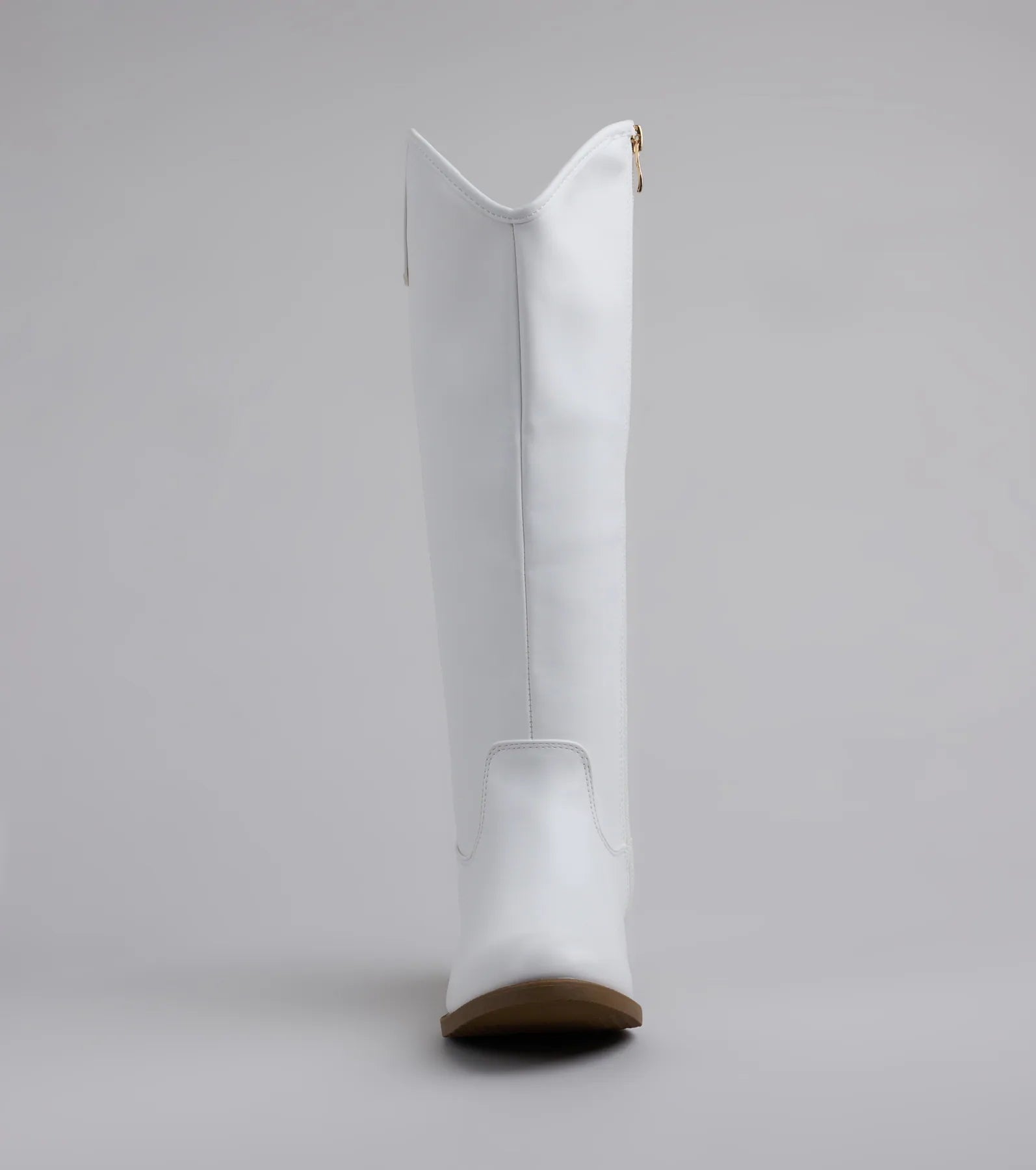 Polished Touch Under The Knee Riding Boots