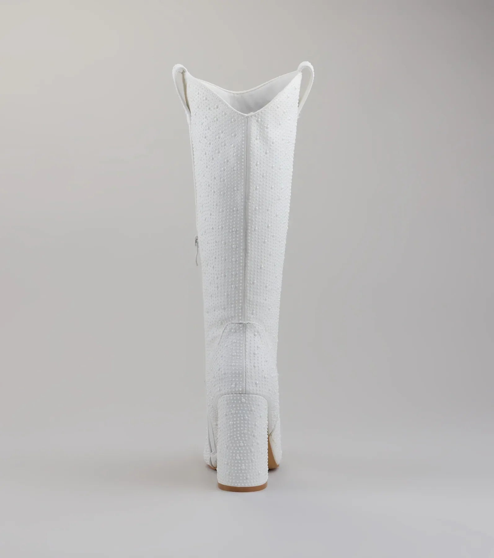 Chic Girl Era Pearl Knee-High Boots