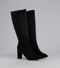 Fall For Me Wide Calf Knee-High Boots