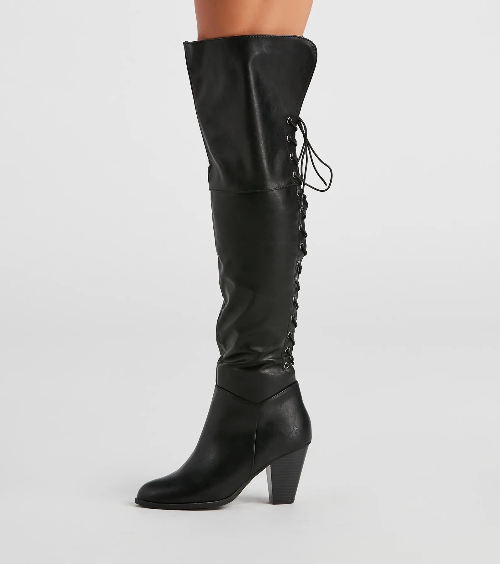 Rule The Scene Knee-High Boots