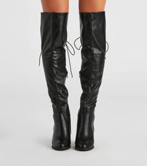 Rule The Scene Knee-High Boots