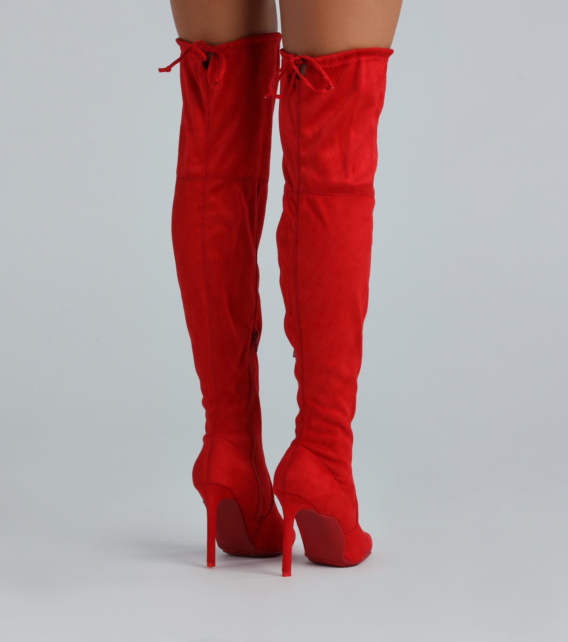 Heat Up The Night Over-The-Knee Stiletto Boots