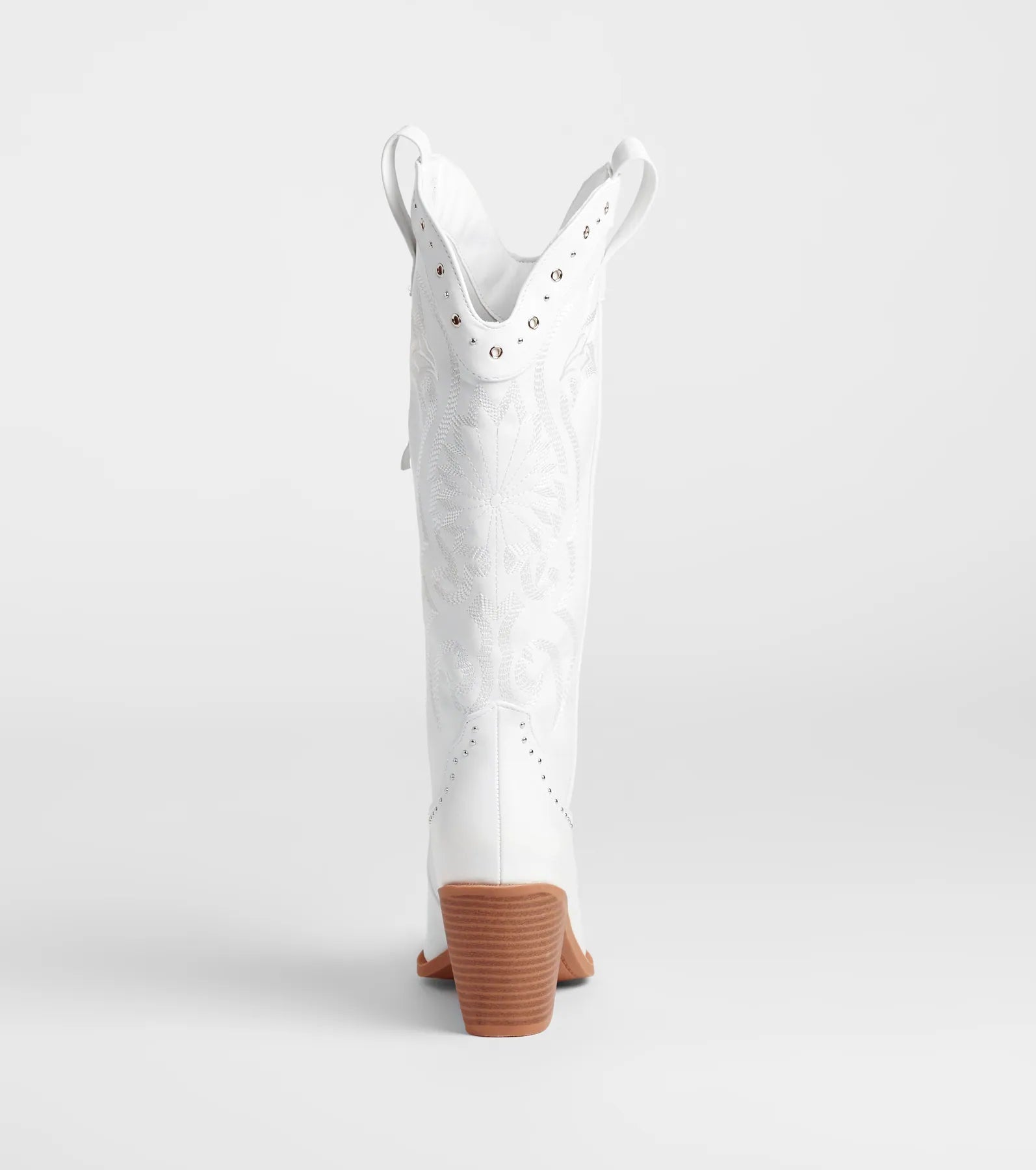 Edgy Western Vibe Studded Cowboy Boots