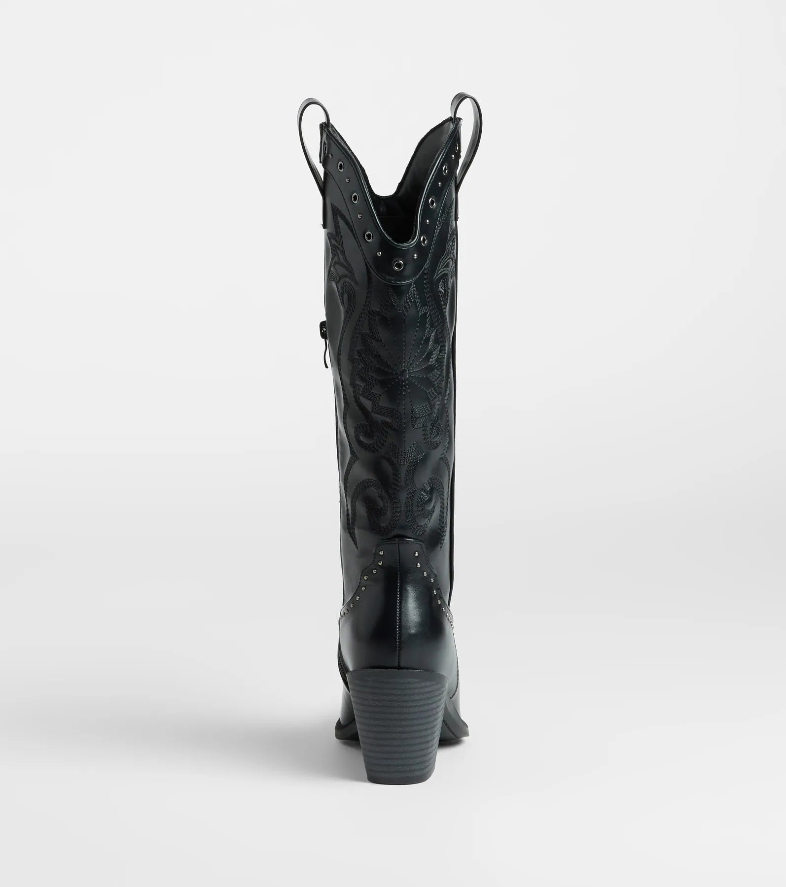 Back In The West Studded Cowboy Boots