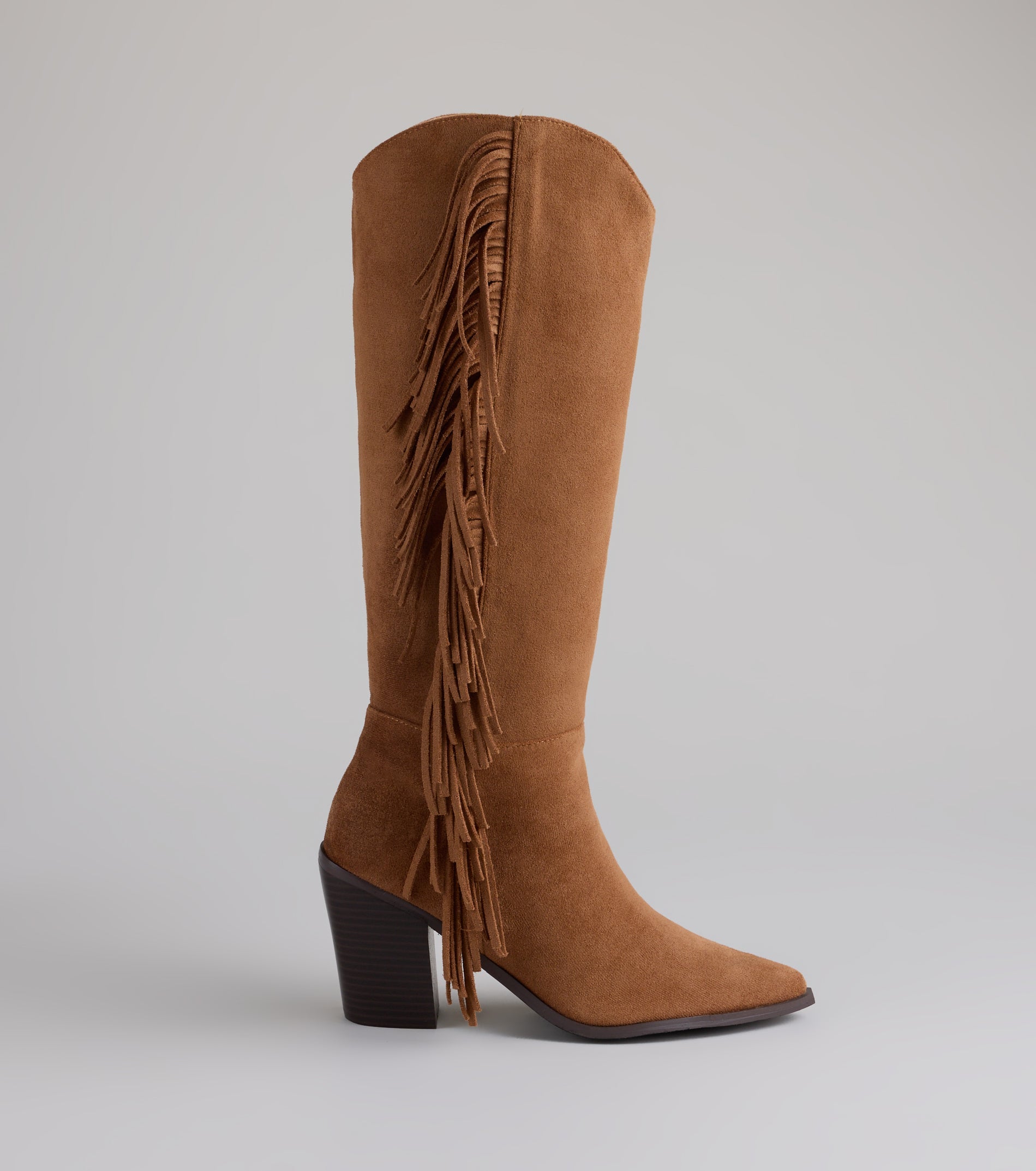 Fringe Worthy Cowboy Knee High Boots