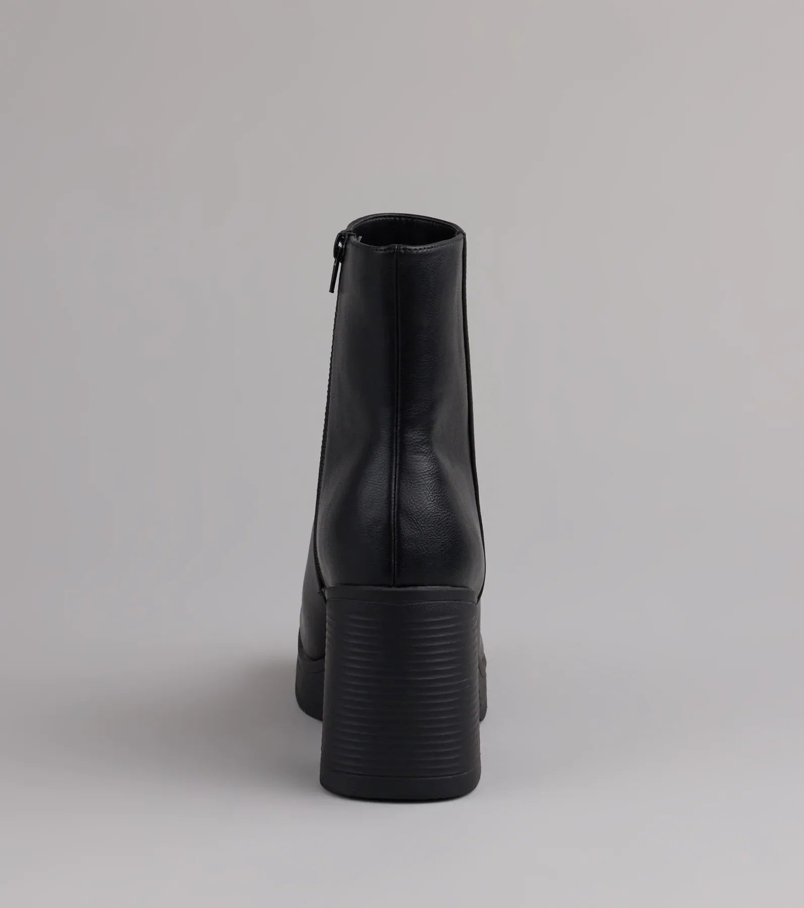 Tough Love Platform Block Heel Booties