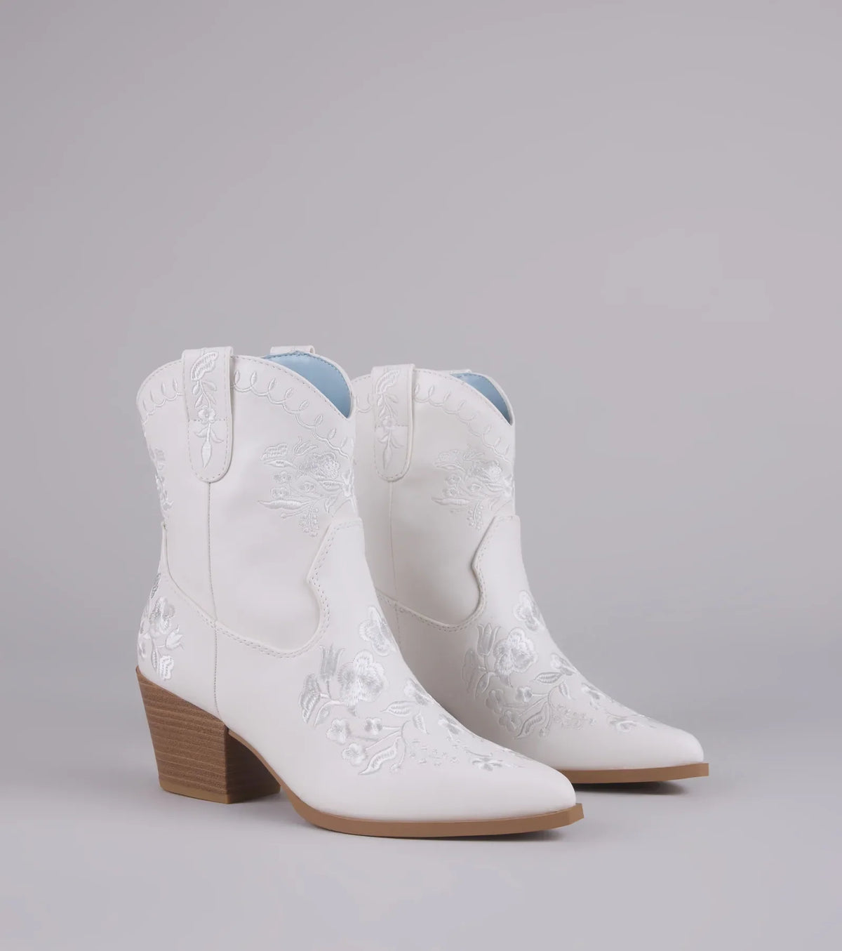 Full Bloom Floral Cowboy Booties