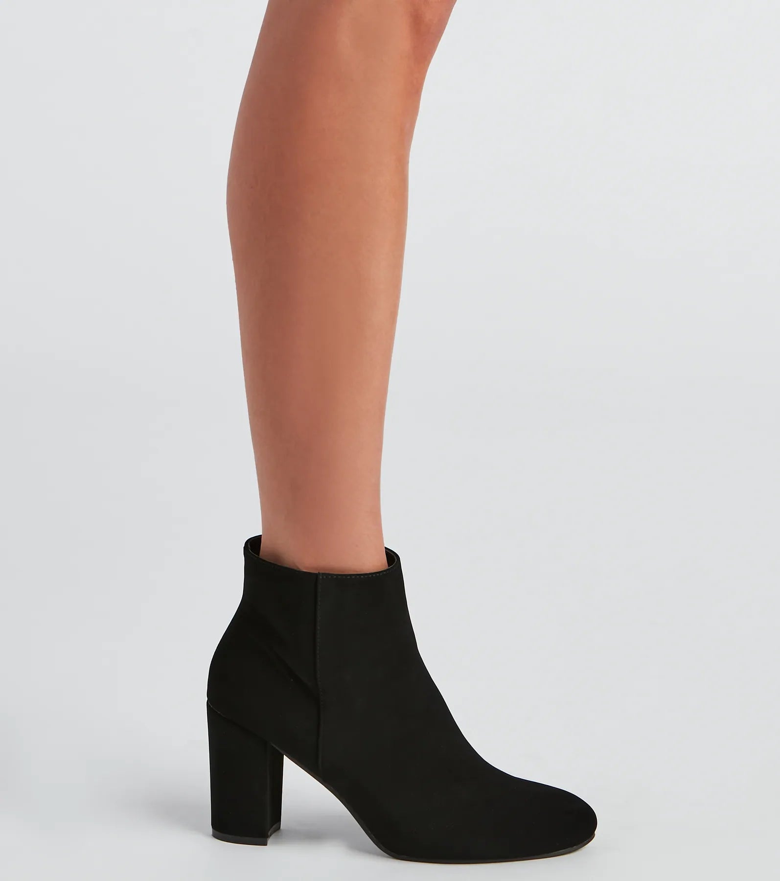 Girl In Love Block Heel Booties