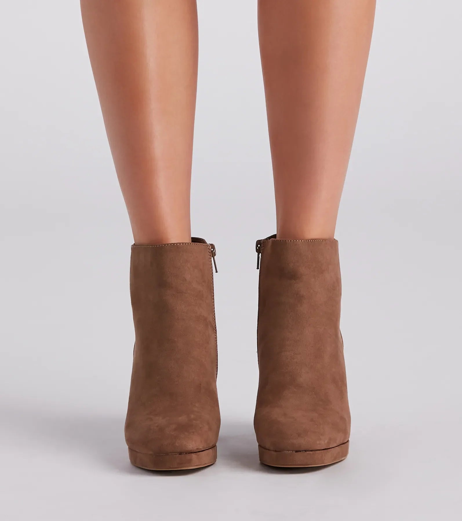 Autumn Perfection Faux Suede Booties