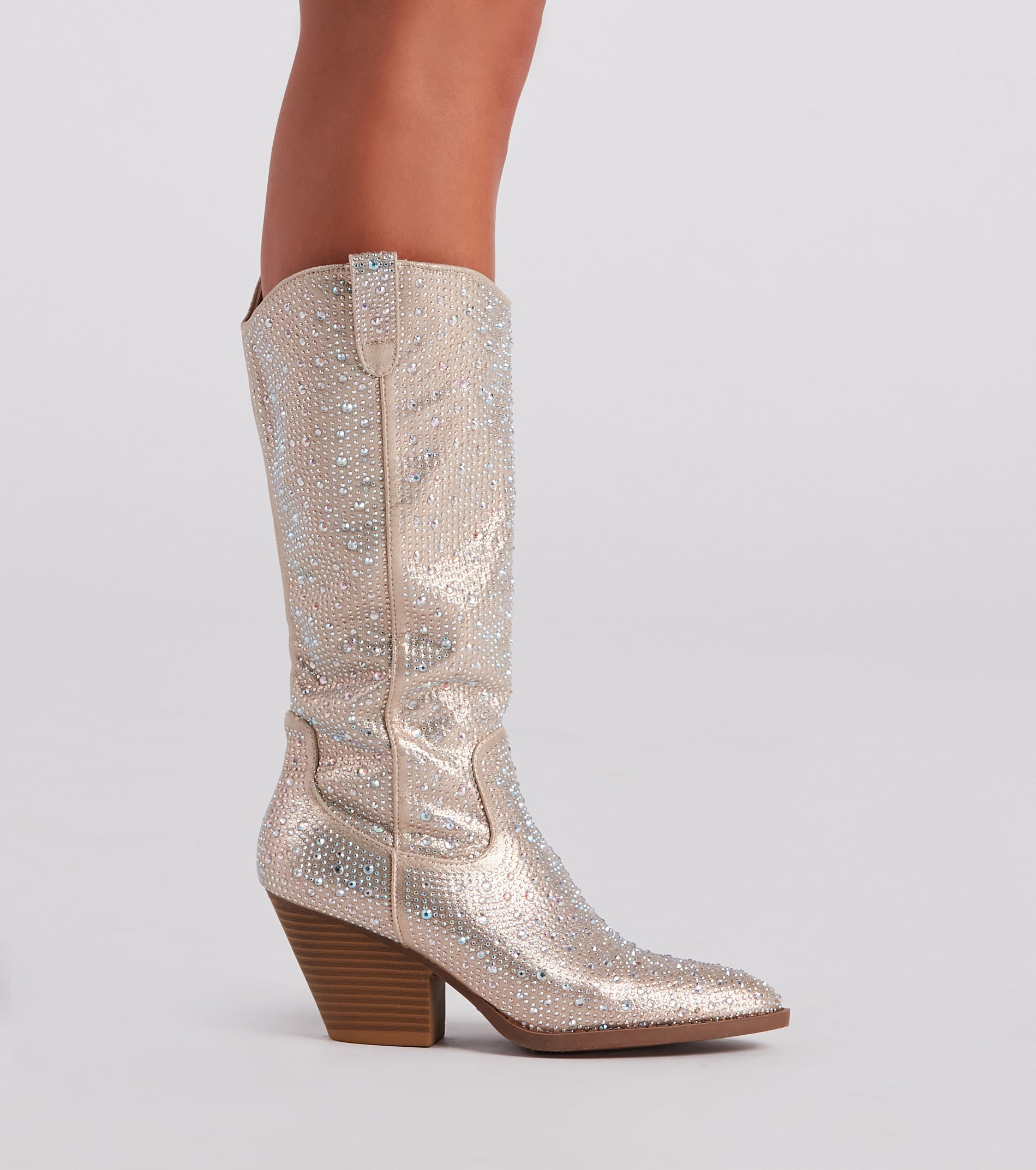 Made To Sparkle Rhinestone Cowboy Boots