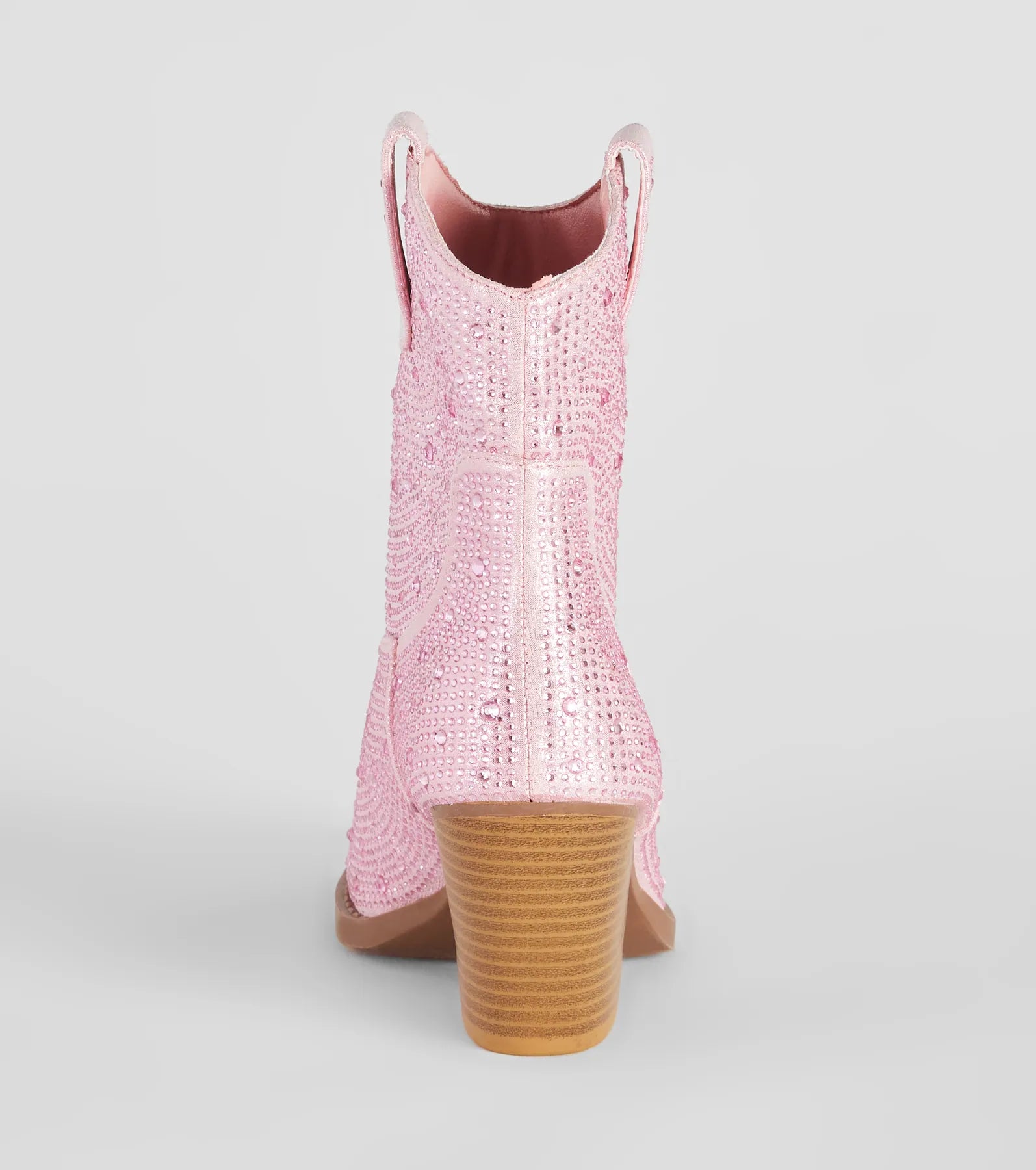 Glitzy Rhinestone Western Booties