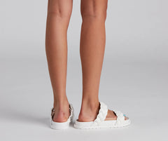 Total Cutie Braided Strap Sandals