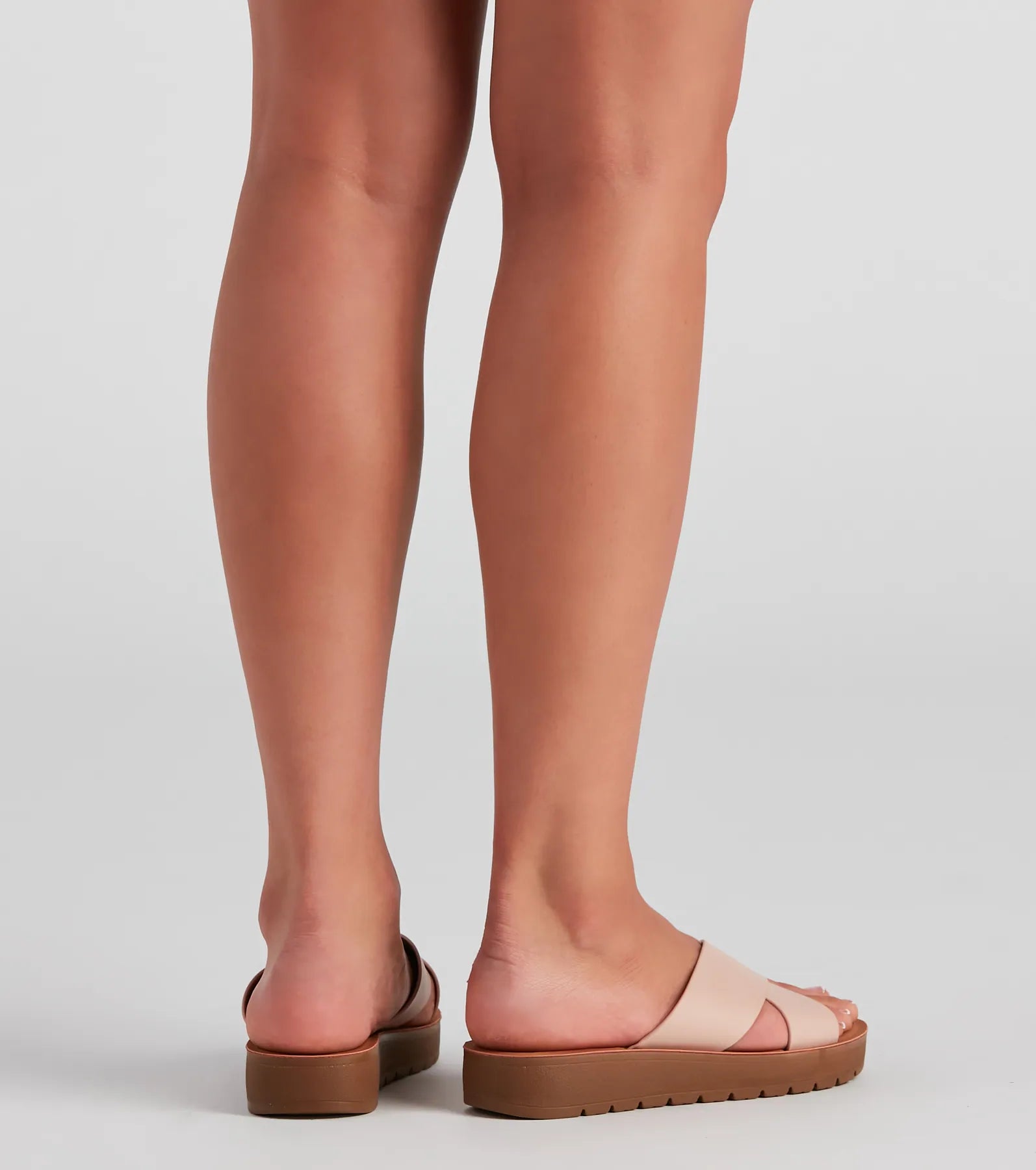 Cross My Mind Comfort Slide Sandals