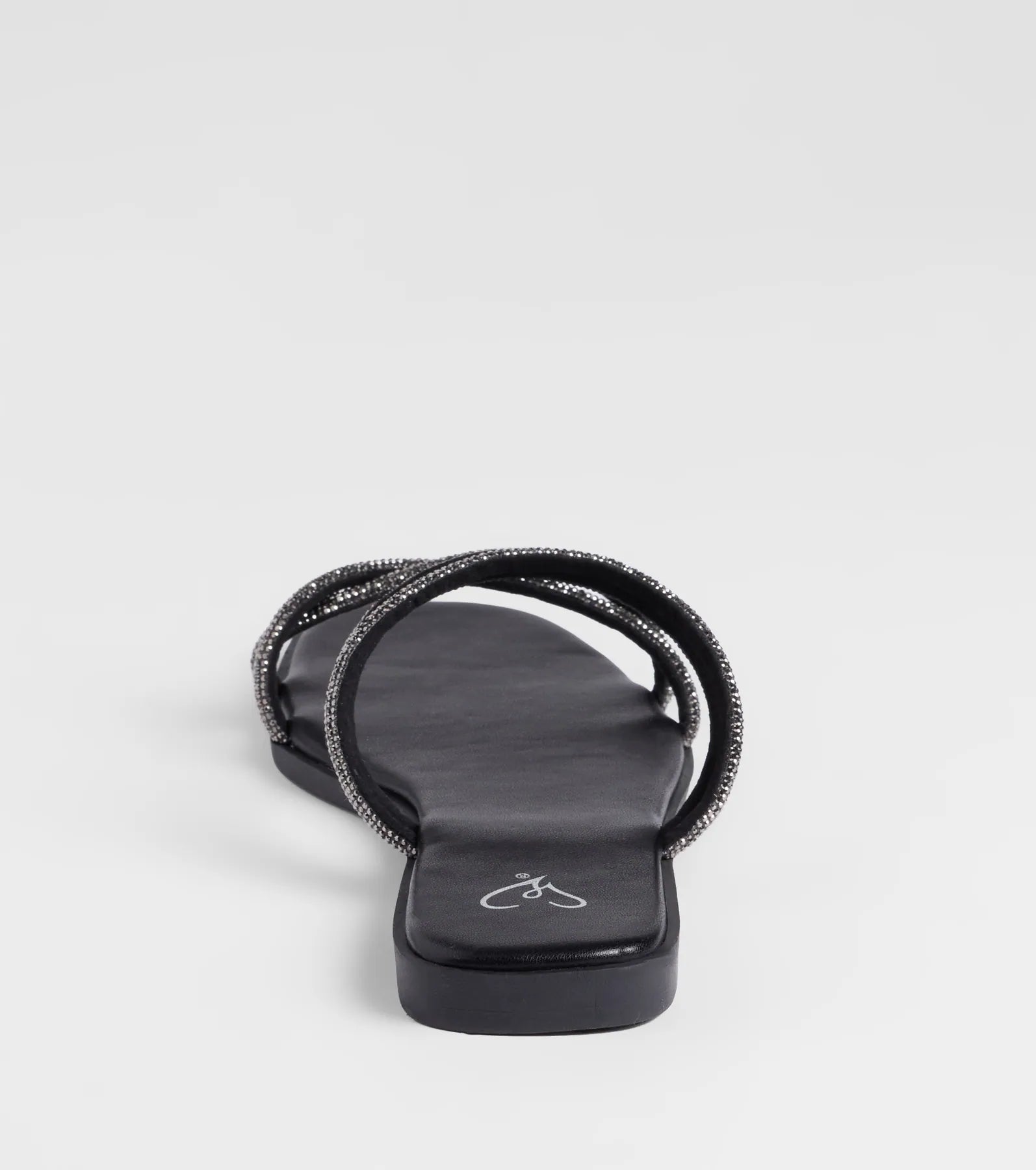 Memorable Muse Rhinestone Strappy Sandals