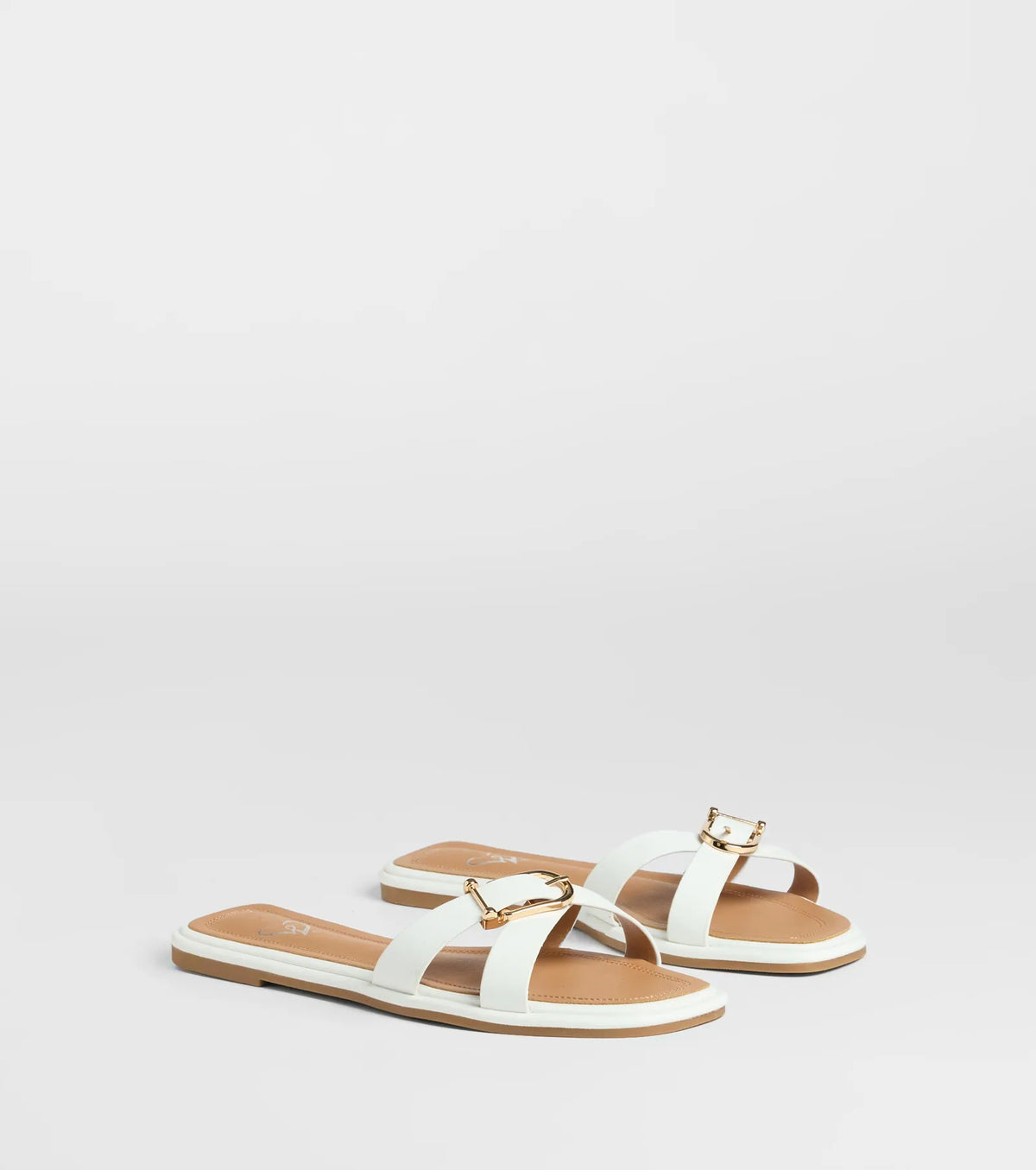 Down For Anything Buckle Criss-Cross Sandals