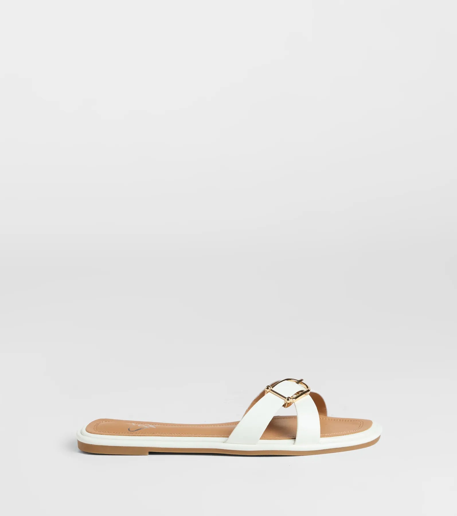 Down For Anything Buckle Criss-Cross Sandals