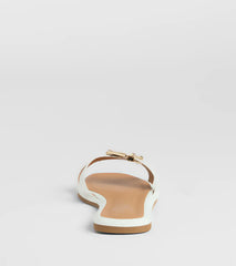 Down For Anything Buckle Criss-Cross Sandals