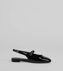 Adorable Essentials Slingback Mary Jane Flats