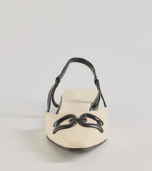 Vintage Charm Slingback Flats