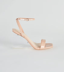 Future Is Clear Patent Lucite Wedges