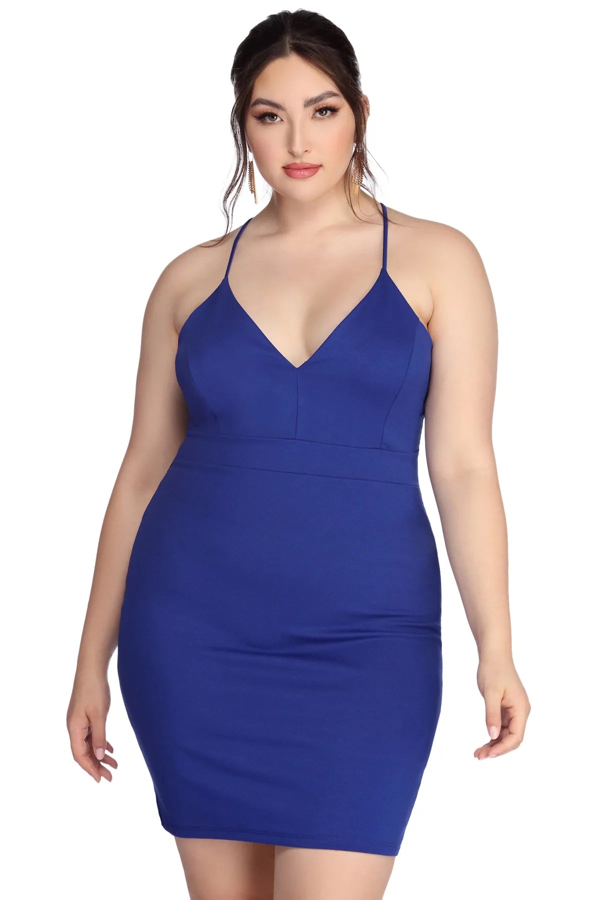 Plus Midnight Dreams Bodycon Dress